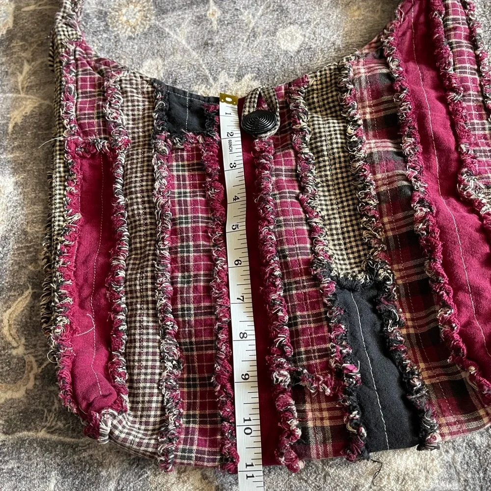 Handmade Boho Hobo Bag/Crossbody - Picture 4 of 5